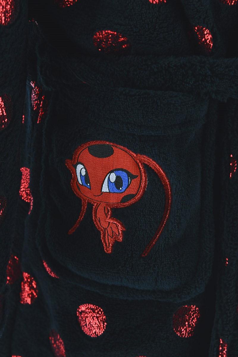 SUN CITY Župan KOUZELNÁ BERUŠKA coral fleece černý, vel. 104