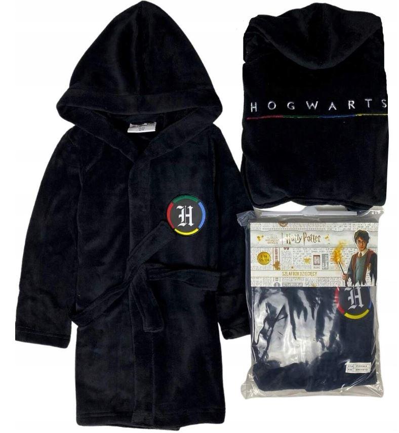 EPLUSM Župan HARRY POTTER coral černý, vel. 116/122