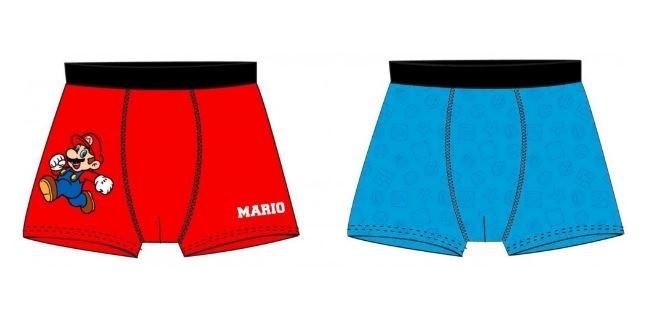 FASHION UK Boxerky SUPER MARIO 2pack, vel. 116