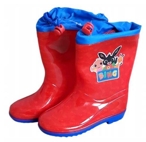 EPLUSM Holínky KRÁLÍČEK BING červené, vel. 29/30