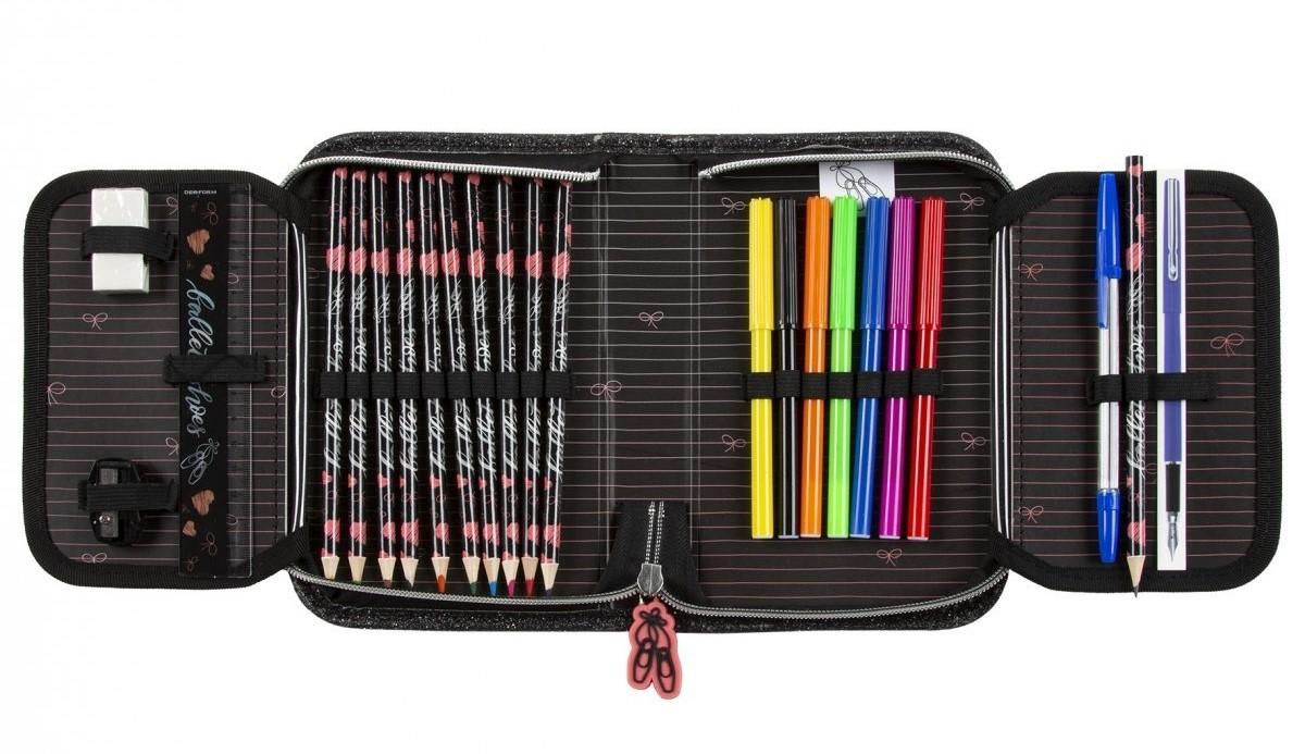 DERFORM Penál BALETKA klasický s výbavou