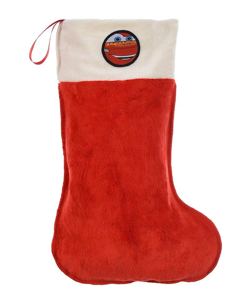 SUN CITY Pyžamo CARS vánoční + punčocha krémovočervený, vel. 98