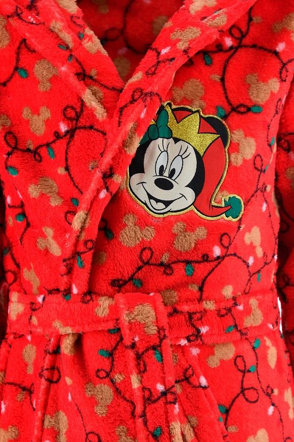 SUN CITY Župan MINNIE VÁNOCE červený coral, vel. 98