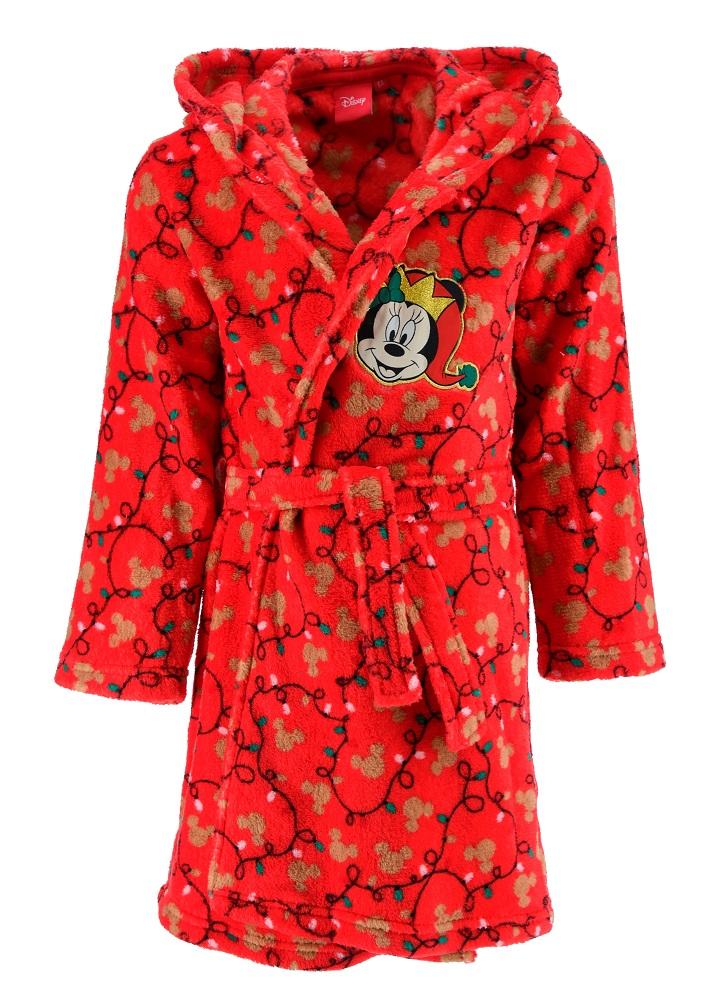 SUN CITY Župan MINNIE VÁNOCE červený coral, vel. 128