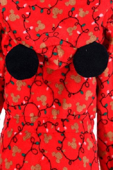 SUN CITY Župan MINNIE VÁNOCE červený coral, vel. 128