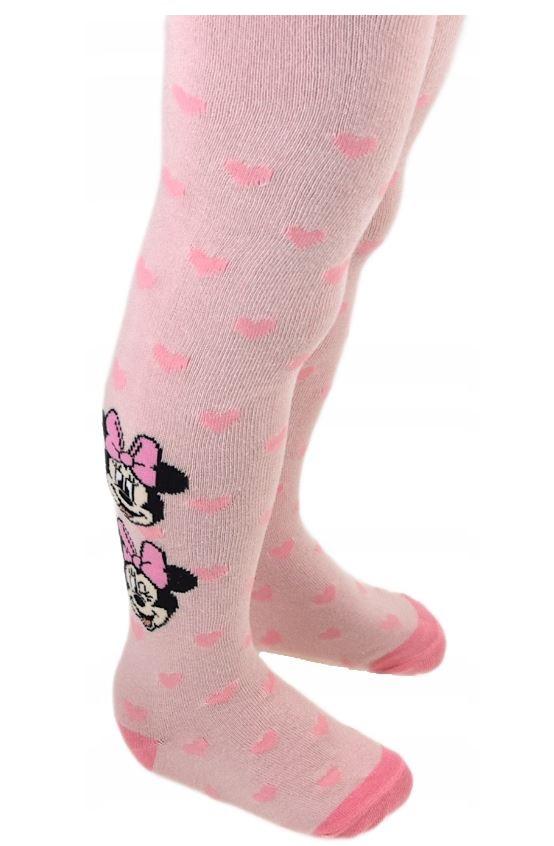 EPLUSM Punčocháče MINNIE růžové, vel. 128/134