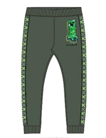 OFICIÁLNÍ LICENCE Tepláky MINECRAFT zelené, vel. 134