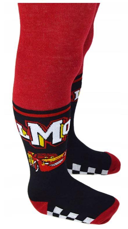 EPLUSM Punčocháče CARS červené, vel. 98/104