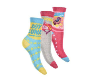 SUN CITY Ponožky SOY LUNA 3pack vícebarevné, vel. 27/30