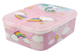 STORLINE Multi box na svačinu UNICORN 19,5x16,5x6,7