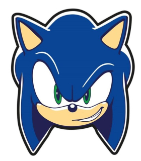 AYMAX Polsťářek SONIC tvarovaný 38 x 30