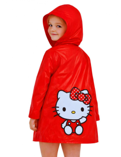 EPLUSM Pláštěnka HELLO KITTY červená, vel. 98/104