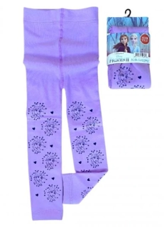 OFICIÁLNÍ LICENCE Legíny FROZEN zateplené fialové, vel. 92/98