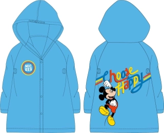 EPLUSM Pláštěnka MICKEY MOUSE sv. modrá 122/128