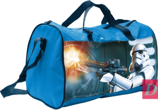Taška STAR WARS cestovní sportovní modrá 38x20x26