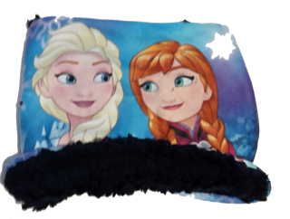 SUN CITY Nákrčník FROZEN vysoký chlup modrý UNI 1rok - dorost