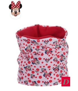 SUN CITY Nákrčník MINNIE červený fleece UNI 1rok - dorost