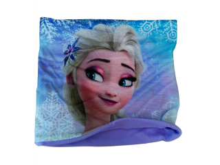 SUN CITY Nákrčník FROZEN Elsa polar fleece fialový 
