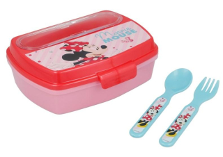 BOX NA SVAČINU S PŘÍBOREM MINNIE , uni