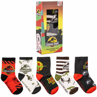 CERDA Ponožky JURSKÝ PARK 5packs, vel. 27/30