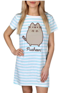 EPLUSM Noční košilka PUSHEEN tyrkysová, vel. M