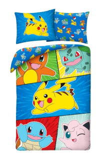 HALANTEX Povlečení Pokémon game, 140/200, 70/90 cm