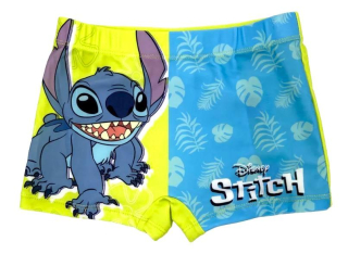 EPLUSM Plavky STITCH boxerky modro-zelené, vel. 110/116