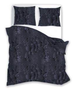 FARO Francouzské povlečení bavlněný satén Milagro Verde 16 Květiny Bavlna - Satén, 220/200, 2x70/80 cm