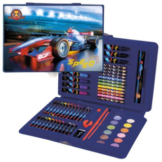 71 - DÍLNÁ KREATIVNÍ SADA RACE TEAM, lehce poškozený obal, uni