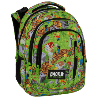 Školní batoh MINECRAFT BackUP 24 l s kapsou na notebook a tablet