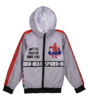 SUN CITY Bunda SPIDERMAN šusťáková, vel. 98