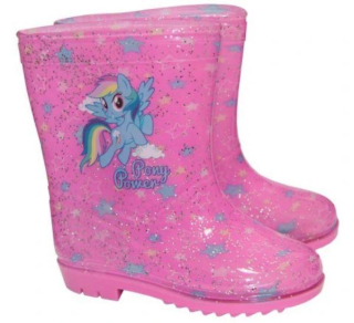 EPLUSM Holínky MY LITTLE PONY růžové, vel. 25/26