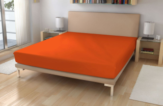 Polášek Prostěradlo Microplyš MICRODREAM EXKLUSIVE Cihlová  Polyester, 90/200 cm