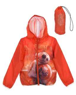 SUN CITY Bunda STAR WARS šusťáková oranžová, vel. 116