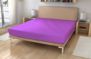 Polášek Froté prostěradlo do postýlky Levandulová Bavlna, Polyamid, 220g/m, 60/120 cm