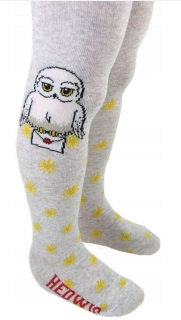 EPLUSM Punčocháče HARRY POTTER HEDVIKA šedé, vel. 128/134
