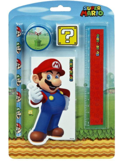 EUROSWAN Psací souprava  SUPER MARIO 5-dílná
