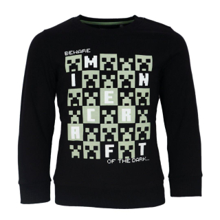 OFICIÁLNÍ LICENCE Mikina MINECRAFT černá, vel. 140