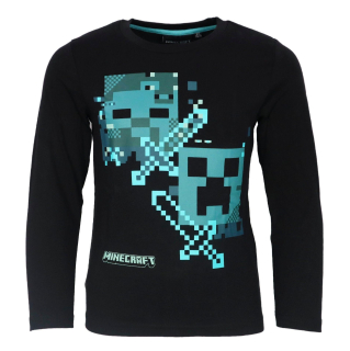 OFICIÁLNÍ LICENCE Triko MINECRAFT černé, vel. 152