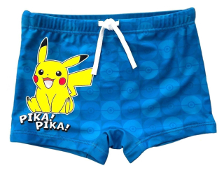 FASHION UK Plavky POKÉMON boxerky modré, vel. 128