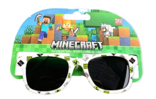 EUROSWAN Sluneční brýle MINECRAFT bílé
