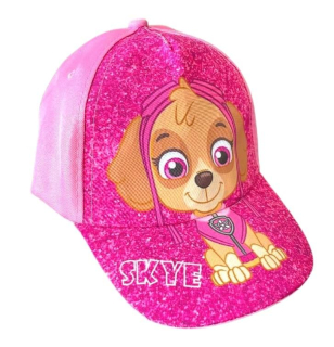 FASHION UK Kšiltovka TLAPKOVÁ PATROLA Skye růžová, vel. 52