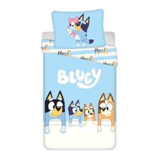 JERRY FABRICS Povlečení Bluey  Bavlna, 140/200, 70/90 cm