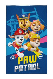 DETEXPOL Ručník malý Paw Patrol blue  Bavlna - Froté, 50/30 cm