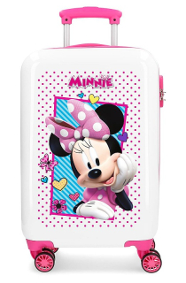 JOUMMABAGS Cestovní kufr Minnie Joy se zámkem 55 x 38 x 20