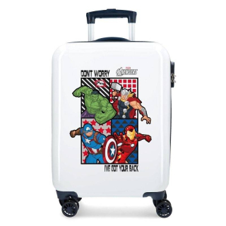 JOUMMABAGS Cestovní kufr All Avengers se zámkem 55 x 38 x 20