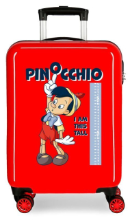 JOUMMABAGS Cestovní kufr ABS Pinocchio ABS plast skořepinový se zámkem, 55 cm