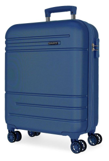 JOUMMABAGS Cestovní kufr ABS MOVOM Galaxy Navy  ABS plast se zámkem, 55 cm