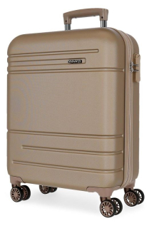 JOUMMABAGS Cestovní kufr ABS MOVOM Galaxy Champagne  ABS plast se zámkem, 55 cm