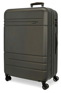 JOUMMABAGS Cestovní kufr ABS MOVOM Galaxy Antracite  ABS plast skořepinový se zámkem 68 x 48 x 27